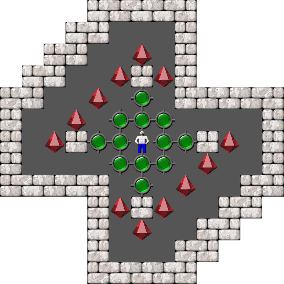 Sokoban Brian Kents Sokoban2Ks Sokoban2K level 25